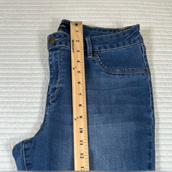 d. jeans Blue Skinny Leg Jeans with Stretch Stitched Pockets Size 14 - Picture 7 of 8